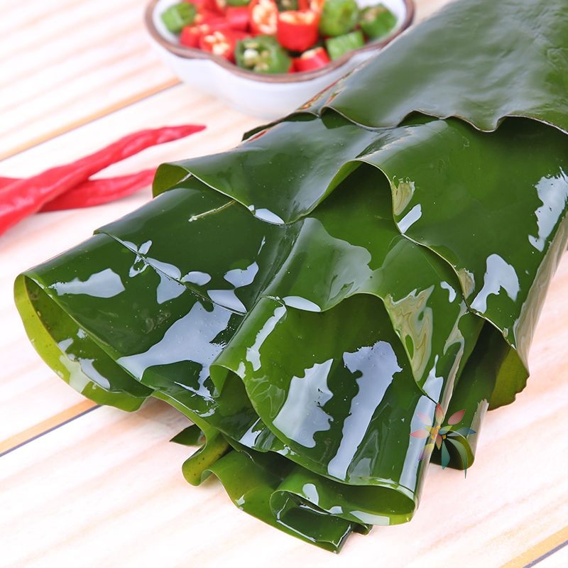 新鲜盐渍整颗海带包饭海带头边丝非干货火锅麻辣烫食/0lb蔬菜组合