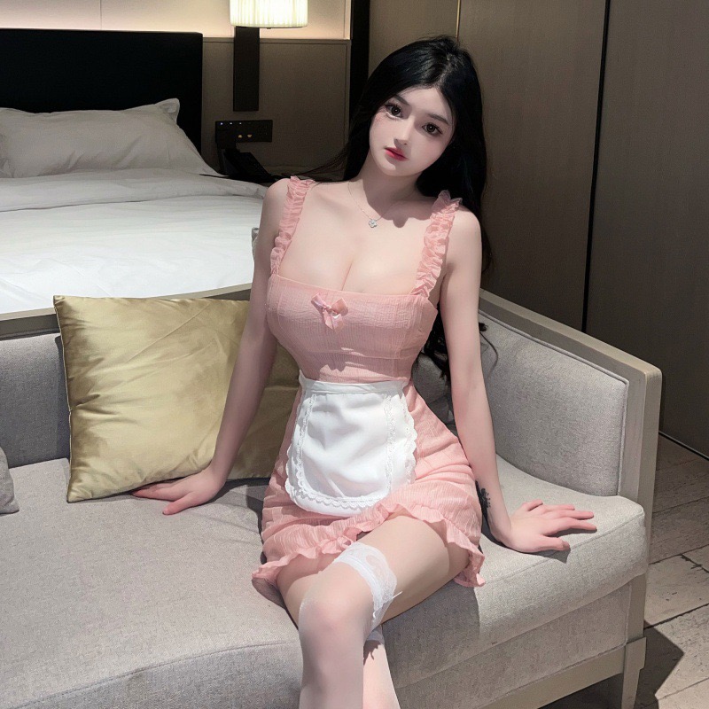 【Rabbit Hole】高腰短款蕾丝显瘦辣妹性感包臀套装