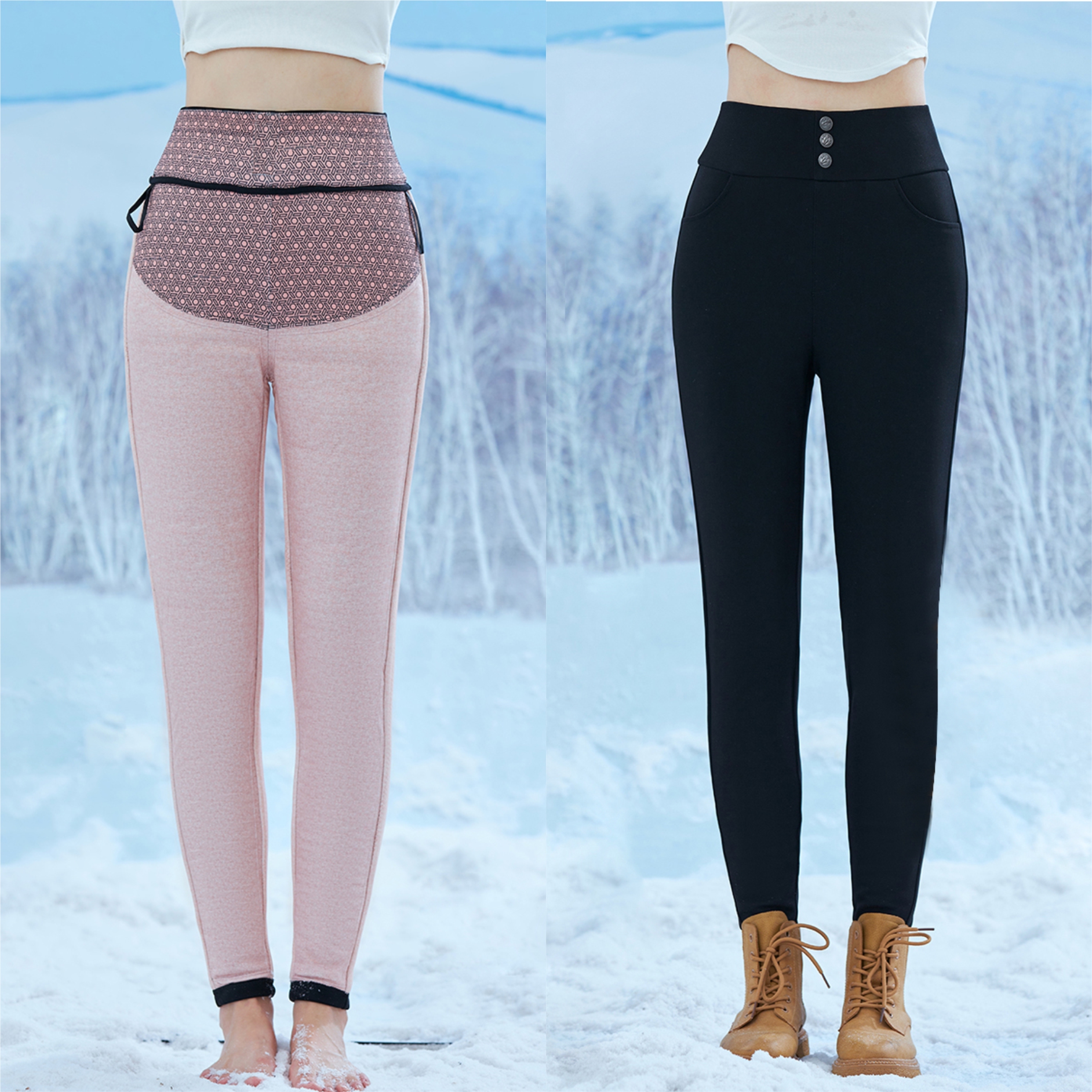 享瘦黑金鹅绒大鹅裤新标大鹅绒保暖蓄热不显臃肿秋冬鹅绒体雕裤