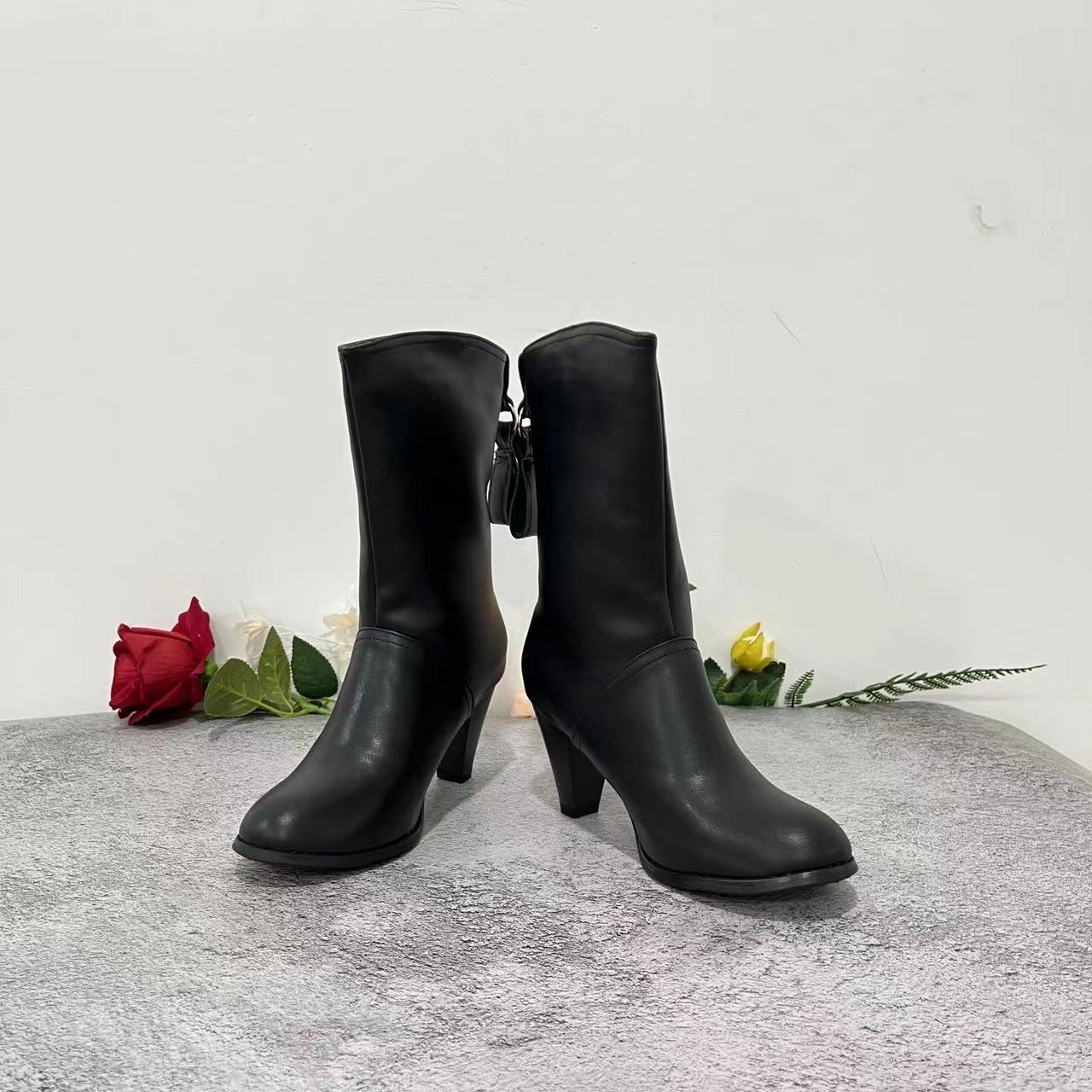 小强家女鞋  森家气质加绒女靴(A0029)  《小强推荐》(M0360367)
