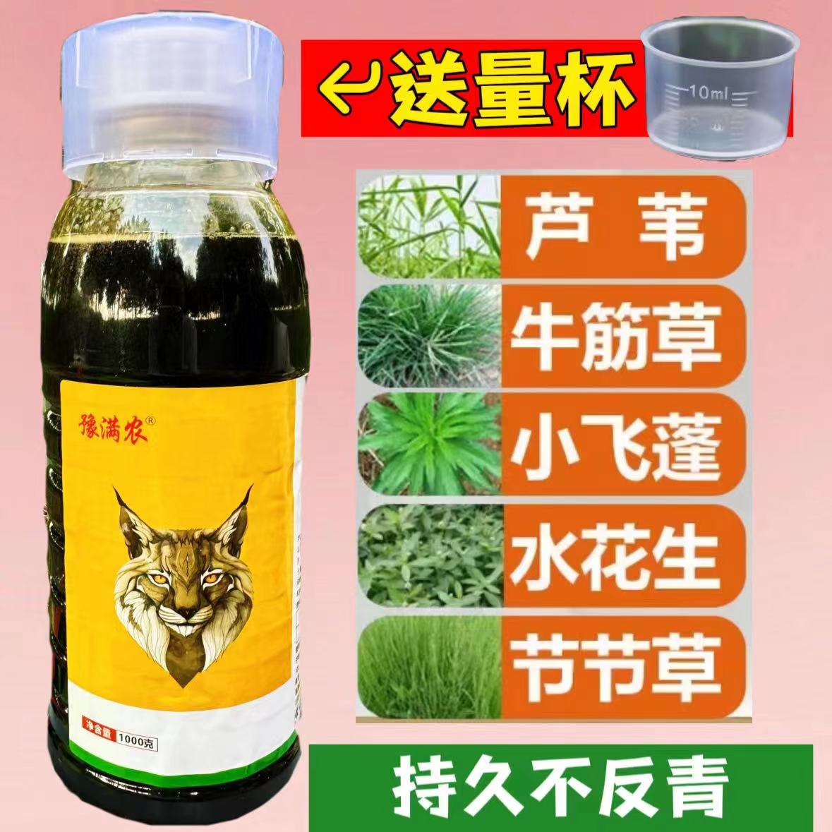 【粉丝专享】可溶液体牛筋草小飞蓬果园茶园田埂荒地助剂除草剂