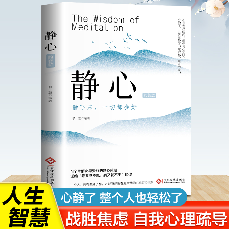 静心书籍身心修行让压抑焦虑的心静下来人生智慧好情绪心理学书籍