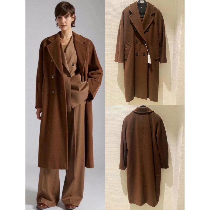 全新未使用  国现 Maxmara 毛呢大衣主线秀款 101801 madame1