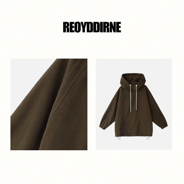 【哇噻青青】冬季新款连帽长袖设计师运动百搭111183