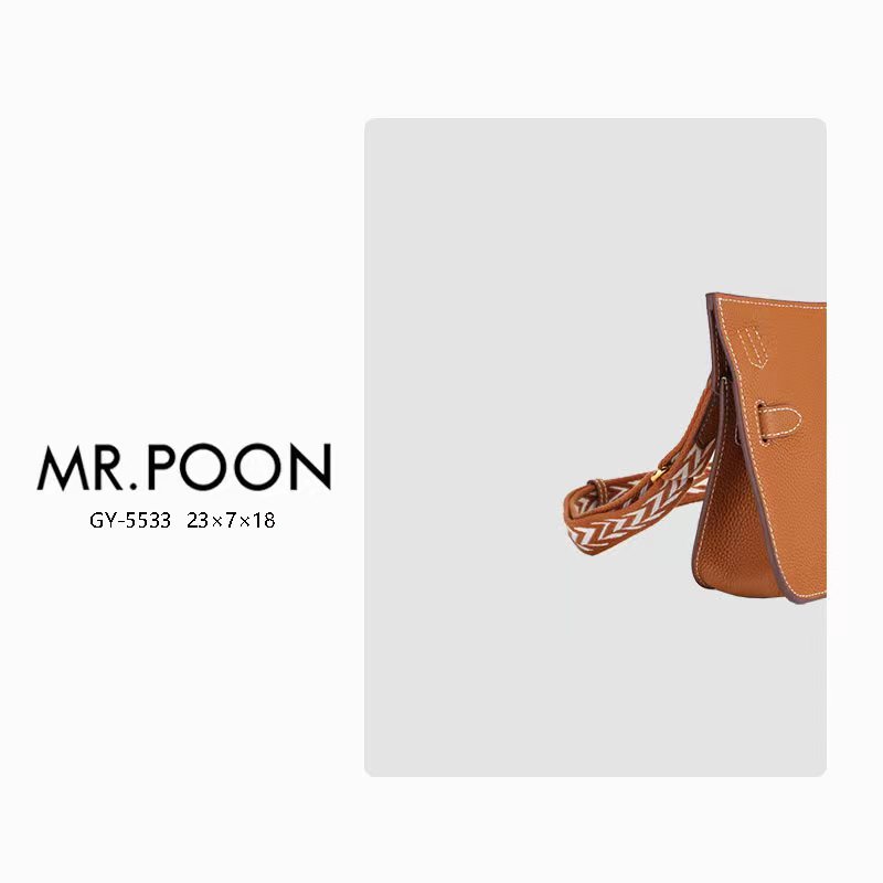 Mr.Poon/潘先生新款冬季时尚单肩包小众百搭女包单肩包现货