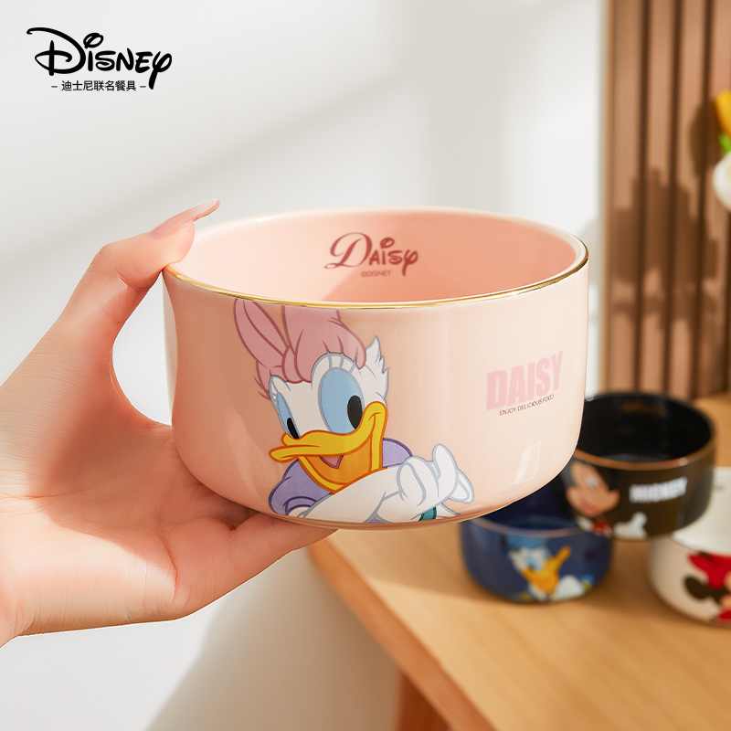 【5英寸】迪士尼餐具米奇米饭碗可爱卡通儿童小碗高颜值吃饭碗