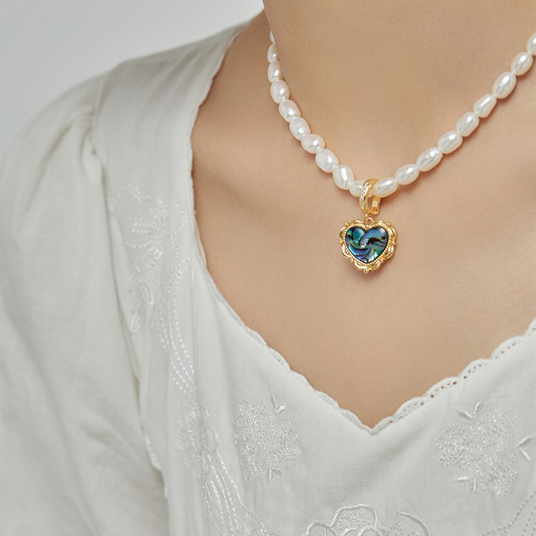 铜合金项链  项链高定设计法式复古高级感米链【五金女孩】