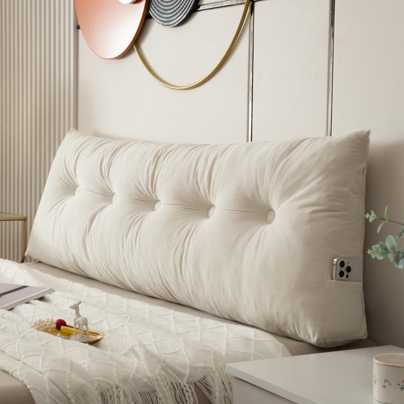 床头靠垫床上靠枕三角大靠背护腰垫背榻榻米软包简约飘窗宿舍卧室