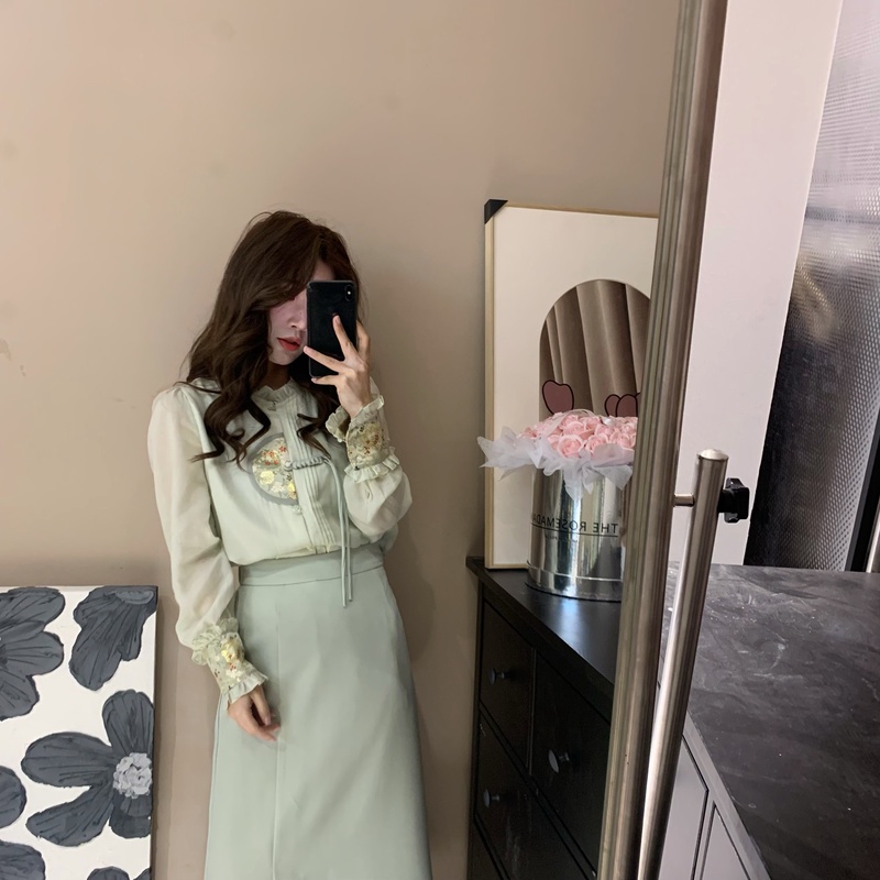 【一梦清欢套装】原创设计师女装法式复古日常可穿套装