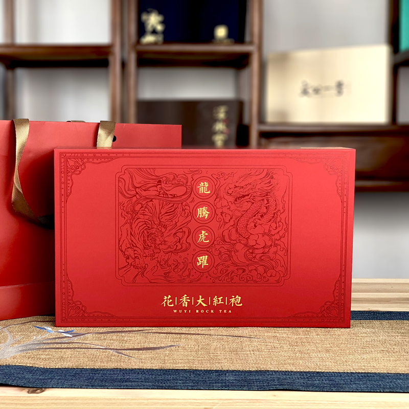 Z武夷山大红袍兰香水仙茶叶礼盒送礼