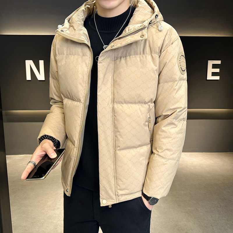 羽绒服冬季男2023新款潮牌潮流冬装轻薄加厚爆款高级感外套男冬款