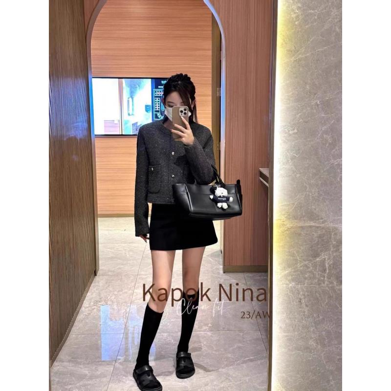 秋季女外套高级灰气质小香风23723#0.1