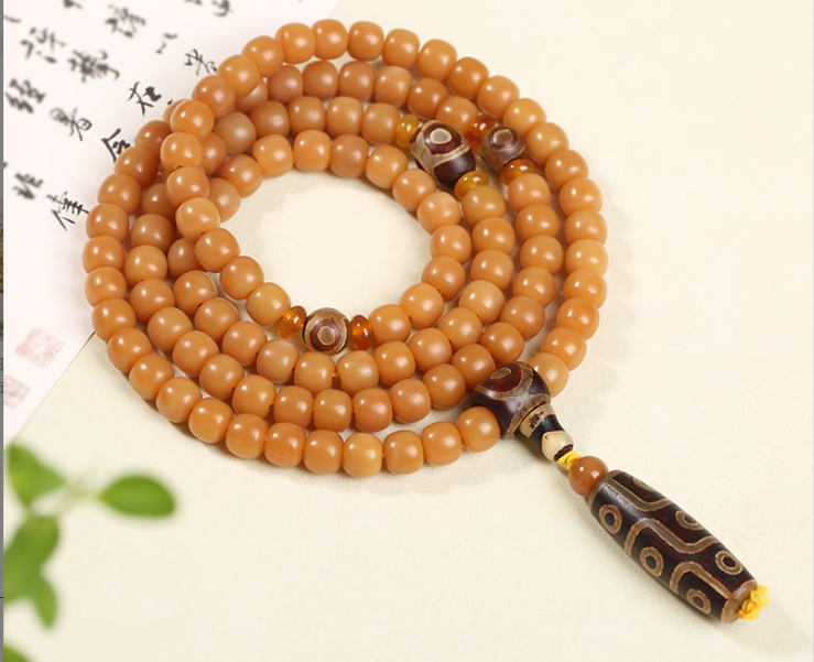 非金属项链 风画 菩提10mm 项链 手串 108颗【款号19*】