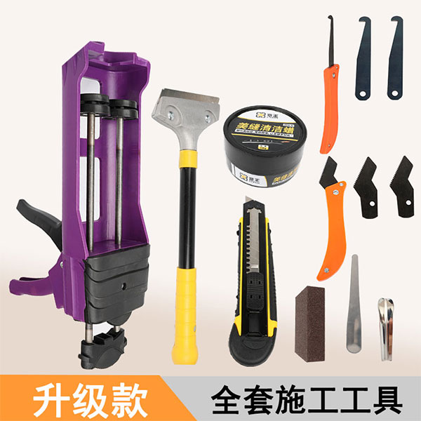 覃王美缝工具套装省力胶枪瓷砖美缝剂专用胶枪厂家直发打胶器新款