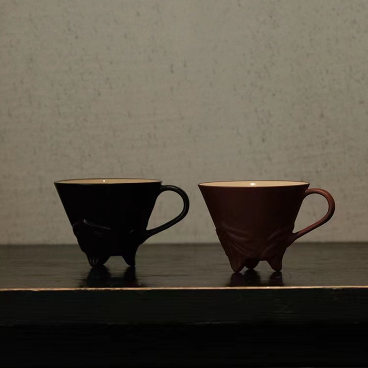 溪元-枫叶手冲咖啡杯（隐）双色