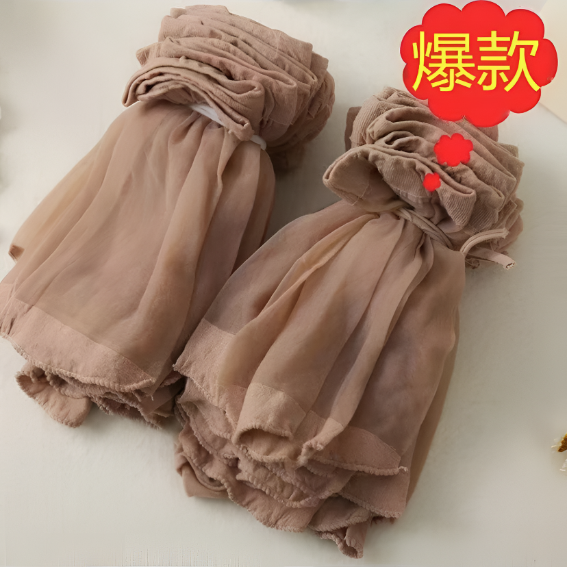 短丝袜春秋女夏黑肉色勾丝超薄短款水晶女士短袜神器性感春夏