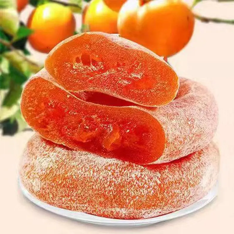 【流心柿饼】柿饼好吃不腻软糯香甜糖心软糯香甜柿子饼