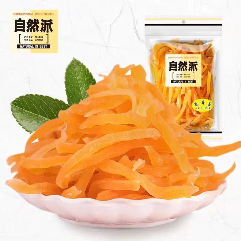 自然派番薯条番薯干地瓜干软糯红薯条农家休闲袋装网红零食300g