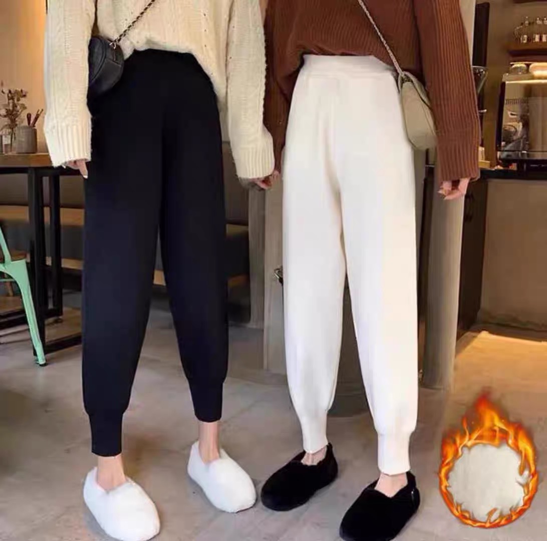 X1900#11.25 加绒加厚孕妇裤百搭孕妇毛裤大码孕妇装孕妇
