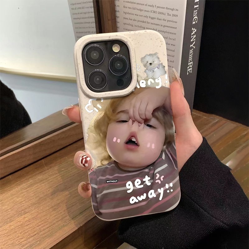 趣味iPhone15Pro苹果14Promax手机壳硅胶13/12/11Pro猪鼻小宝个性