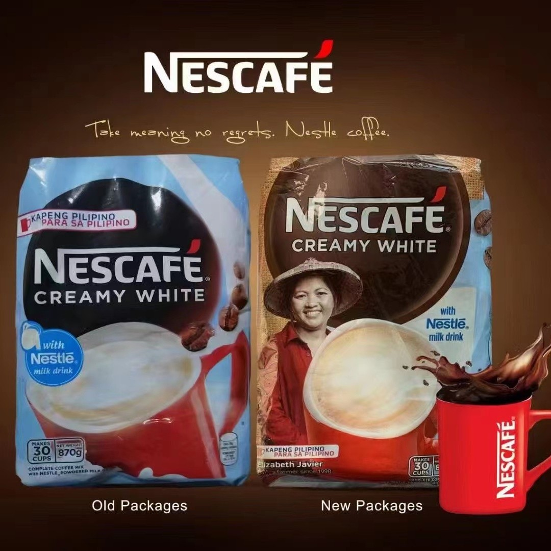 菲律宾原装进口Nescafe Coffe雀巢速溶白咖啡 经典三合一 840g