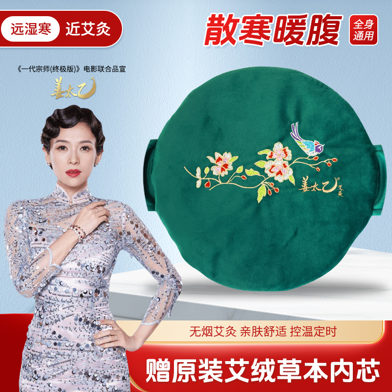 姜太乙艾绒热敷散寒暖体 腰腹背颈肩无烟艾灸 升级智能控温艾灸包