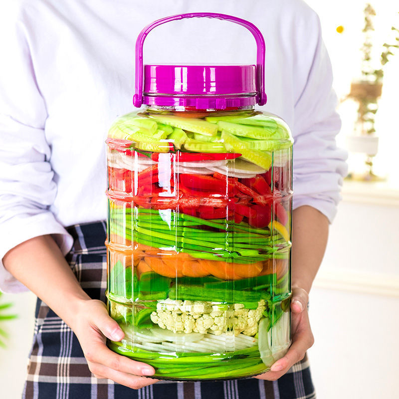 泡酒玻璃瓶加厚食品级腌菜泡菜坛子密封罐专用酒瓶酒坛子酿酒罐子