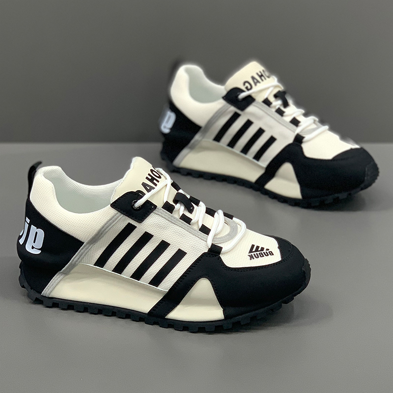 2023新款男鞋秋季老爹鞋子男款透气百搭运动休闲鞋高底高颜值潮鞋