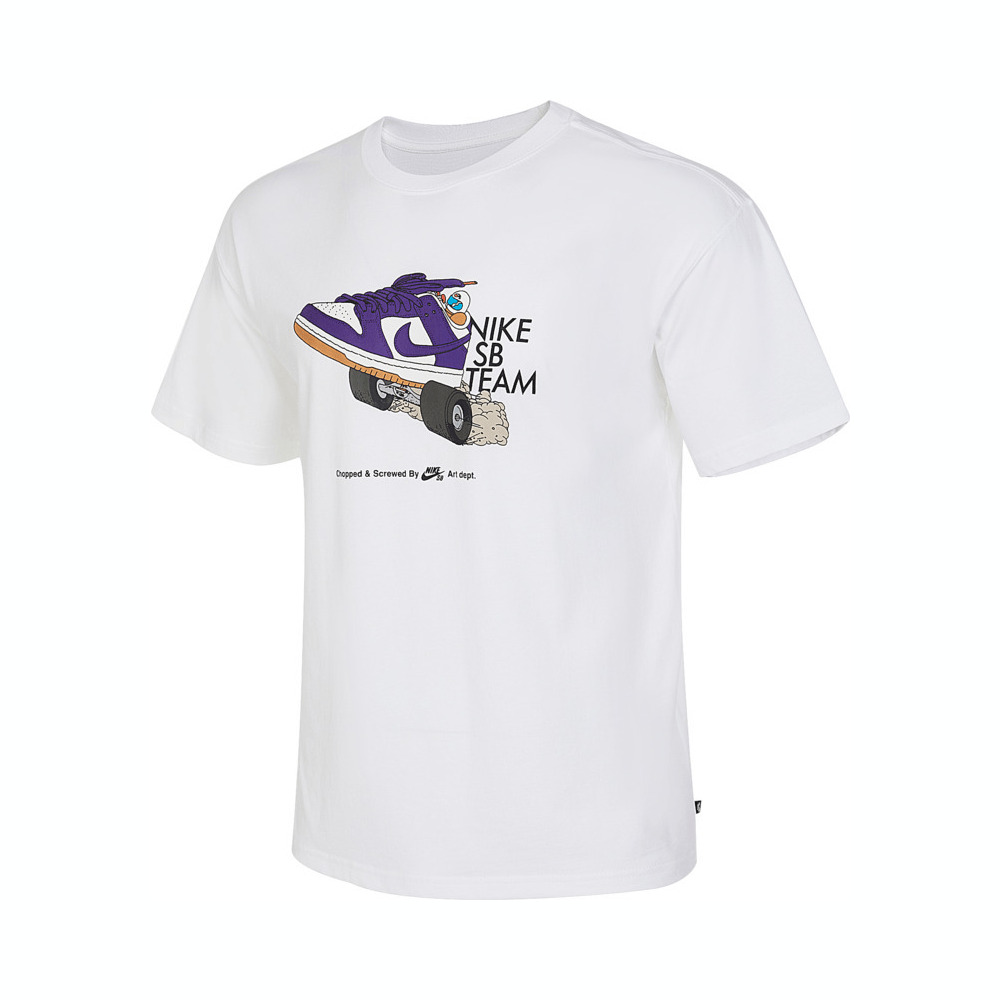 Nike耐克男款T恤SB TEE DUNK休闲舒适百搭潮流时尚短袖FJ1138-100