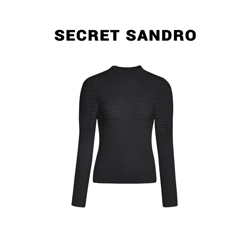 公主内搭【张元一专属】Secret Sandro 毛针织衫 M63200183R
