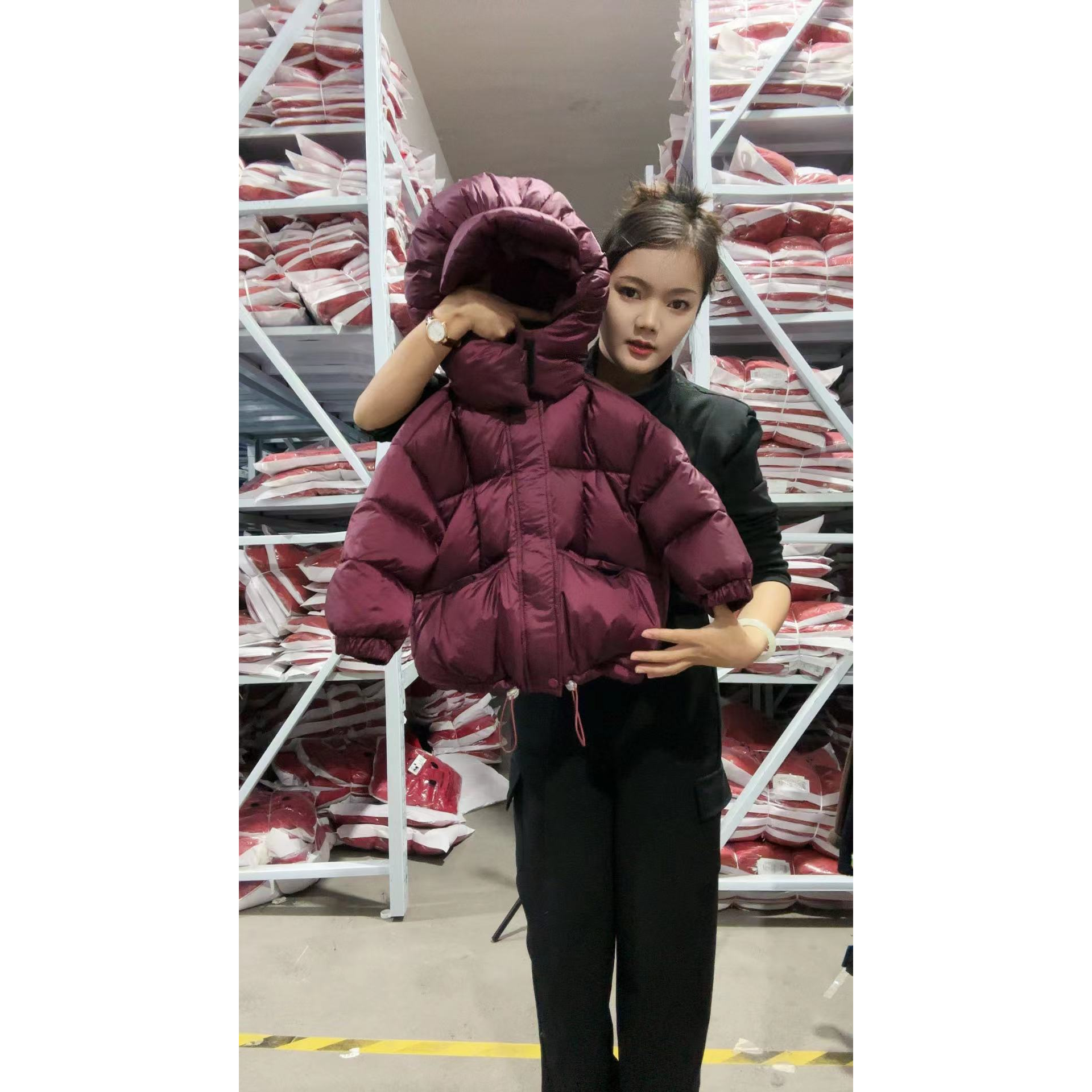 【工厂Teddy King】2023冬 中小童 韩版 新款面包羽绒服TXB231523