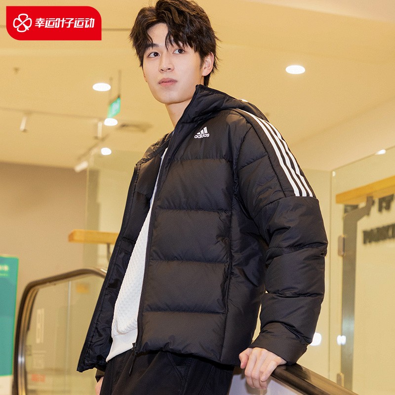 【优选】adidas阿迪达斯男士羽绒服冬季新款时尚休闲运动上衣GT9141