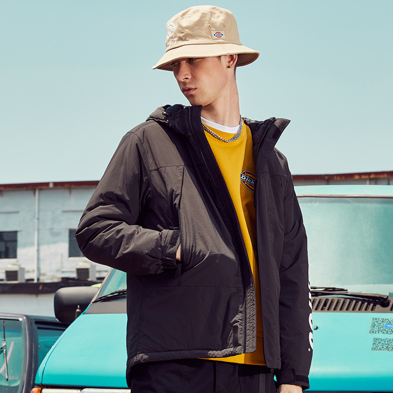 Dickies《大田田》专属印花logo秋季休闲百搭棉服男女同款DK009545