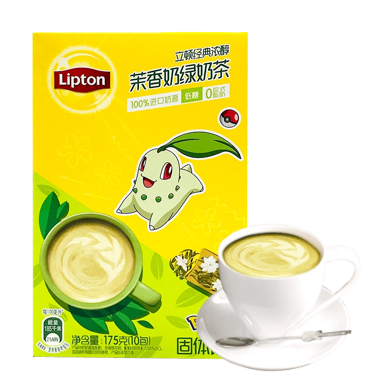 临期 立顿经典浓醇茉香奶绿奶茶175g（2024/6/29）