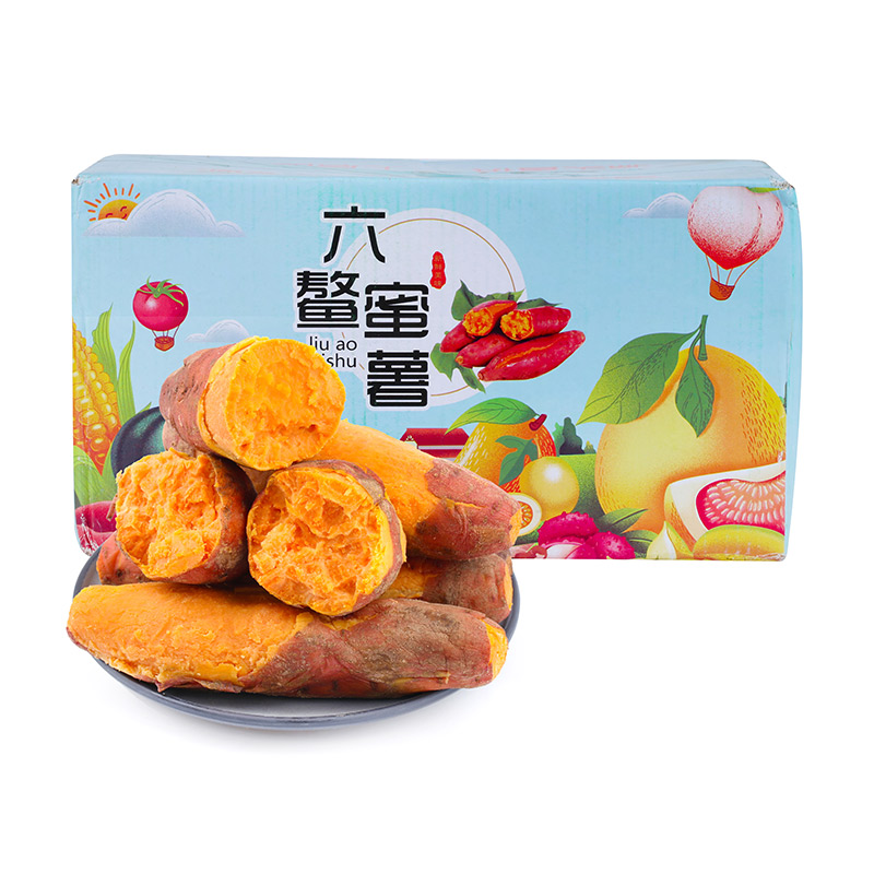 空山鲜予【顺丰包邮】新鲜六鳌蜜薯礼盒装漳州六鳌红薯香甜地瓜软糯