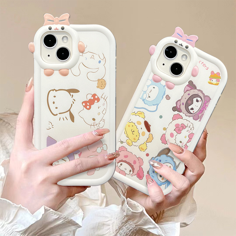 库洛米适用iPhone14promax/15手机壳13女12华为/小米/oppo/vivo