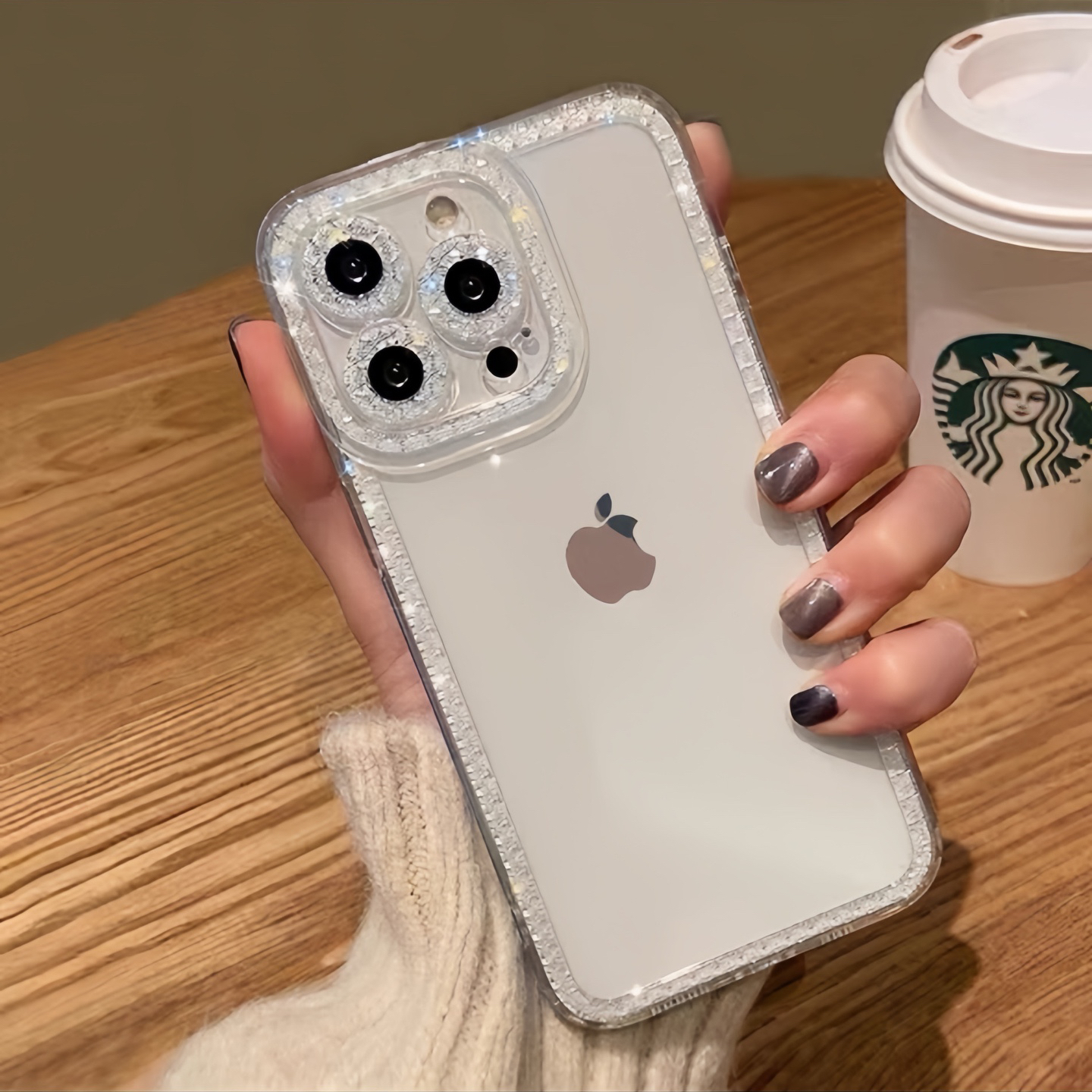 仙女闪钻适用苹果13手机壳iphone14promax高级11/12透明15pro软壳