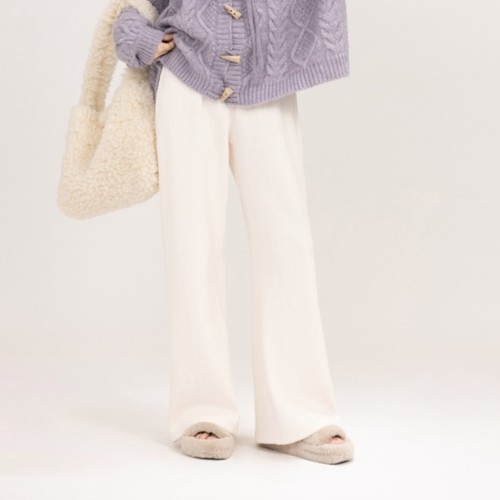 【欧阳喜OYANXI】芋泥葡萄紫色百搭时尚宽松毛衣