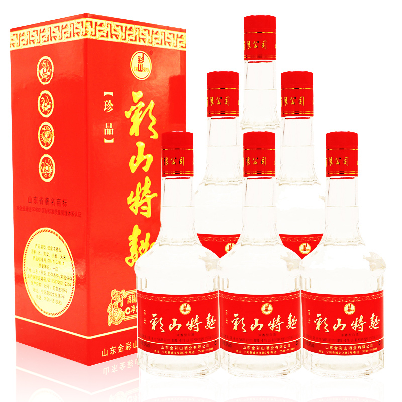 彩山GD特曲珍品【纯粮酿造】经典浓香型白酒39度500ml