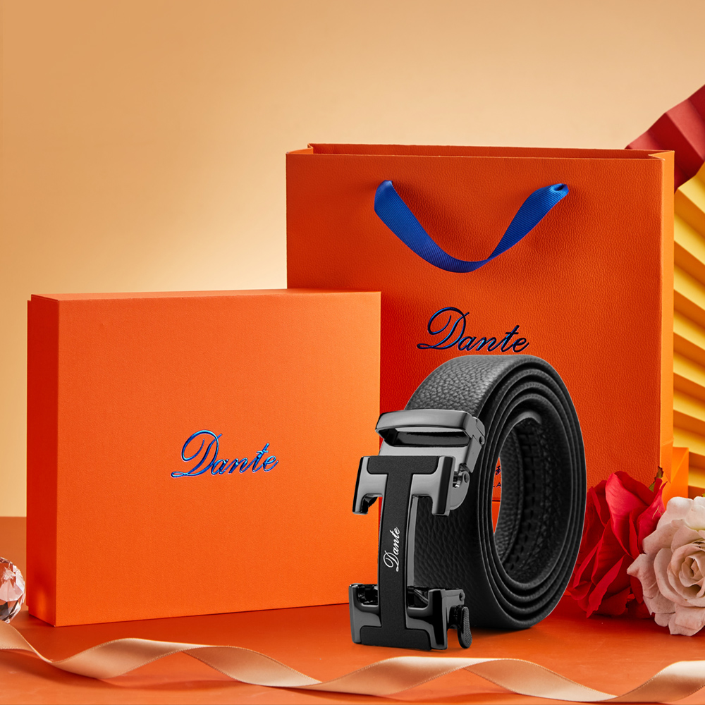 【补贴福利】丹迪正品皮带轻奢休闲腰带时尚自动扣礼盒包装XZY