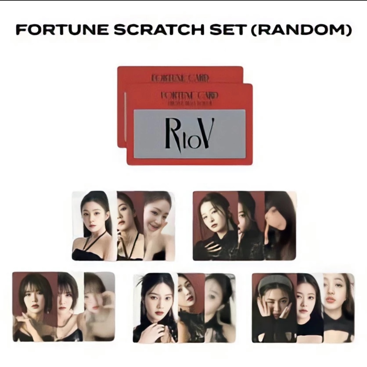【现货】Redvelvet 红贝贝演唱会刮刮卡