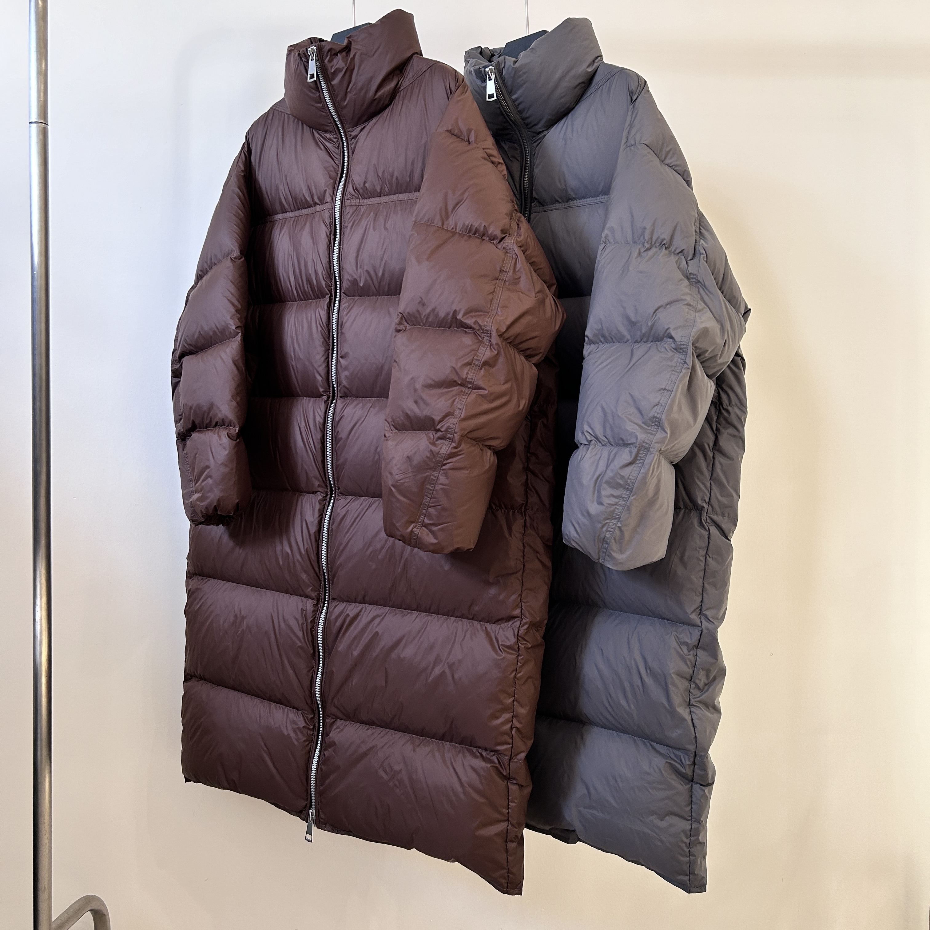 【清仓不退换】时尚休闲加厚廓形中长款羽绒服ERF24102303