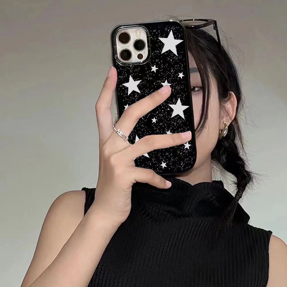 y2k辣妹星星iPhone14手机壳适用苹果14硅胶11直边xr防摔12软壳78p