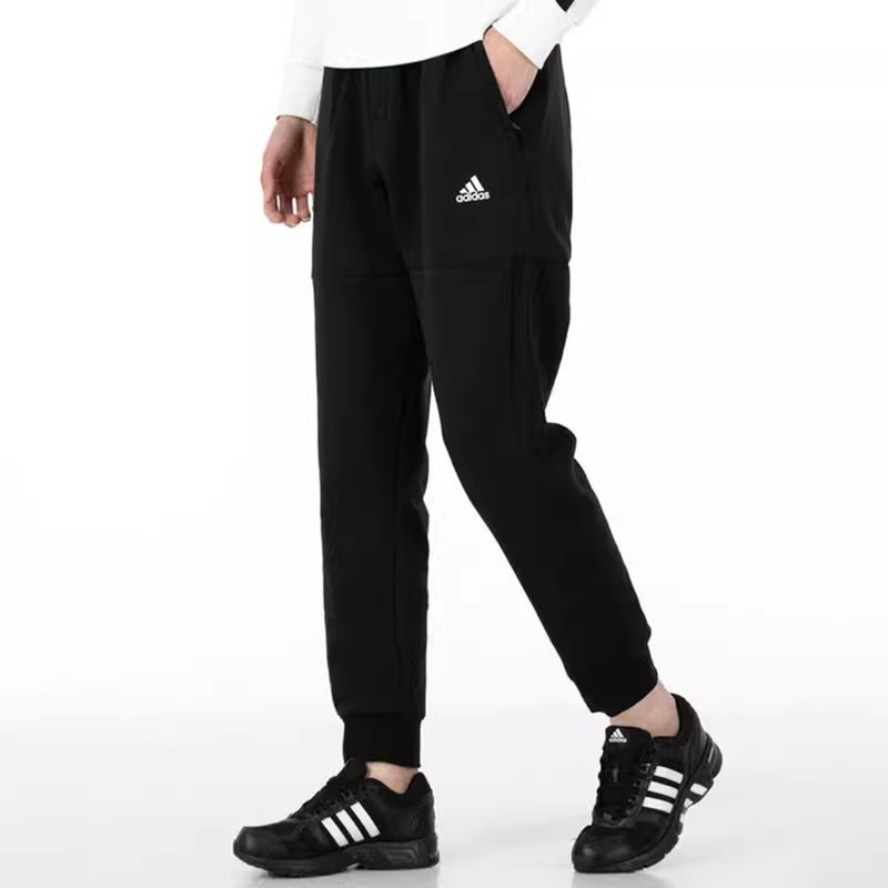 adidas/阿迪达斯男子春秋宽松透气耐磨训练束脚运动长裤 HE7444