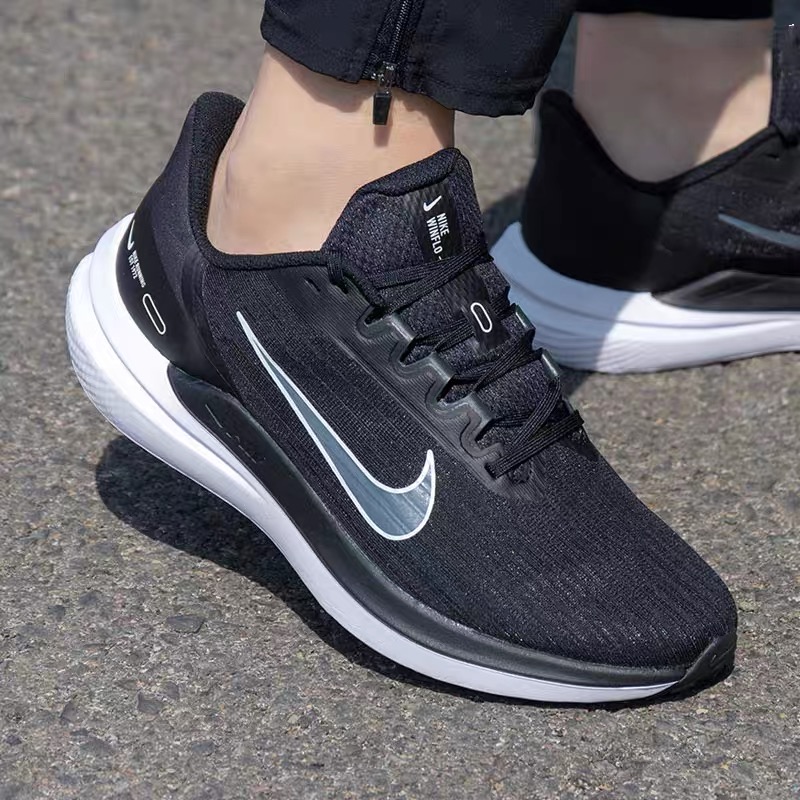 NIKE/耐克男鞋Air Zoom Winflo9飞线气垫运动跑步鞋DD6203-001