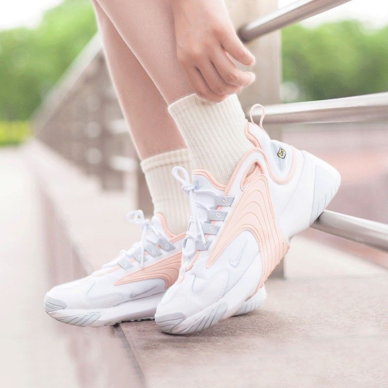 Nike/耐克 ZOOM 2K 女子熊猫老爹鞋复古运动休闲跑步鞋AO0354-108