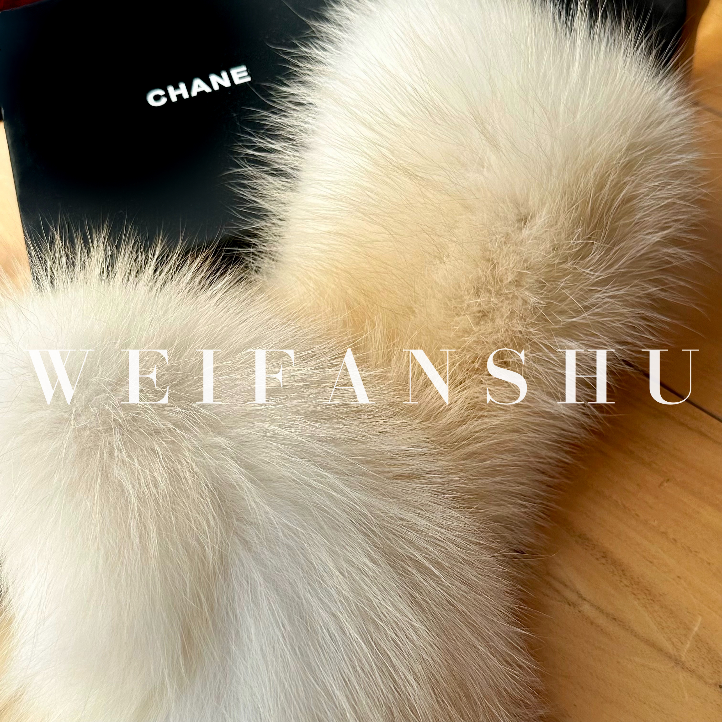 WEIFANSHU/魏凡舒【彩狐围脖毛领】