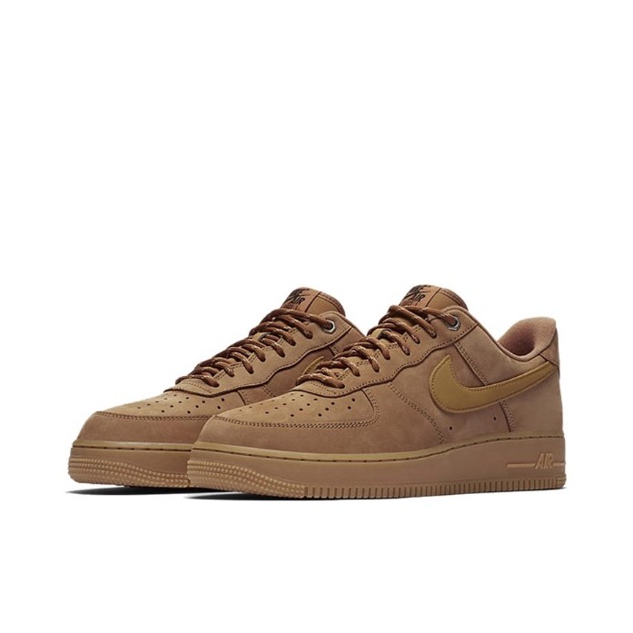 Nike耐克 Air Force 1空军一号小麦色男女低帮板鞋CJ9179-200