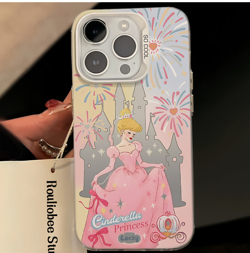 ins城堡公主适用于苹果15手机壳iPhone14/13promax新款12/11全包