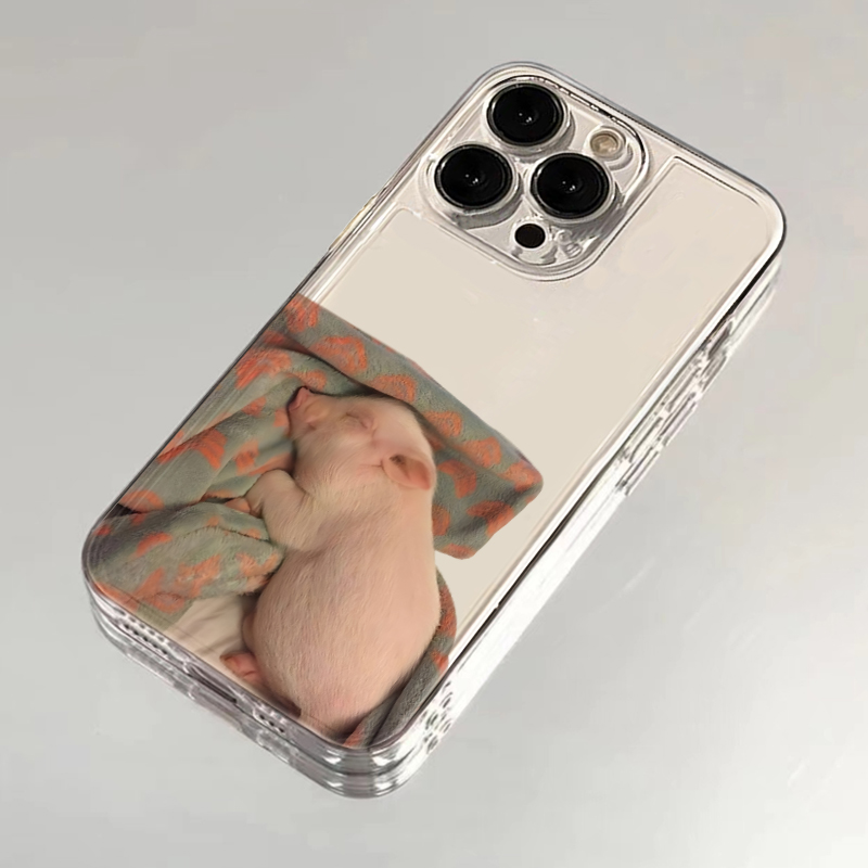 猪的生活苹果华为oppovivo适用于iPhone15/14/13/12手机壳11p软壳